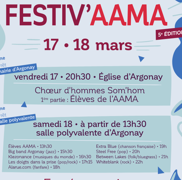 Affiche Festivaama