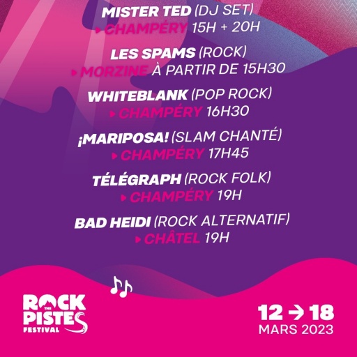 Affiche Rock the piste